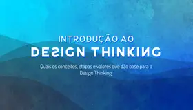Banner do curso: Introdução ao Design Thinking
