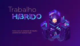 Banner do curso: Trabalho Híbrido