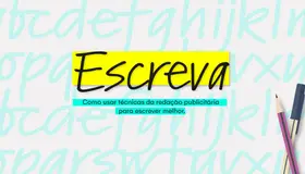 Banner do curso: Escreva